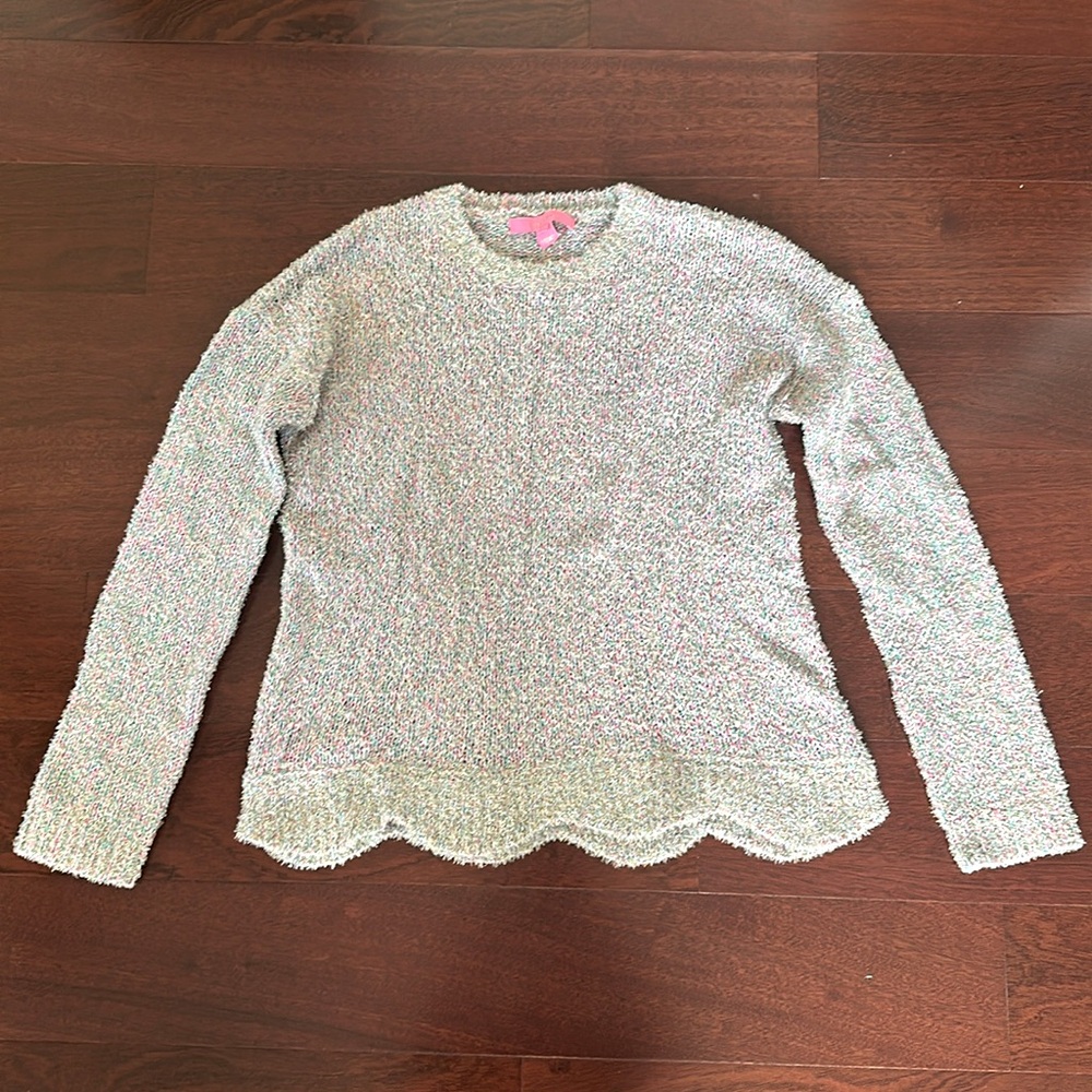 Lilly Pulitzer glitter sweater